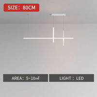 Lustre led simple et moderne pour salle à manger