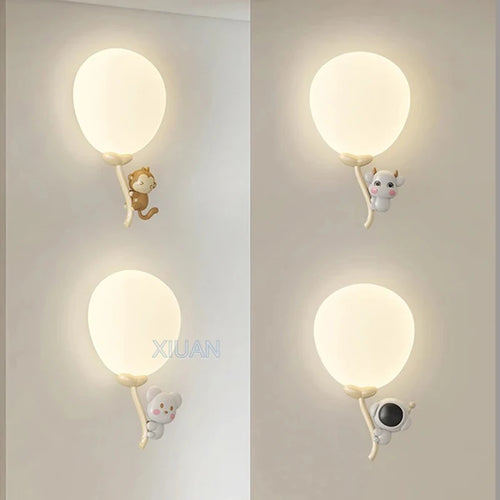 applique murale créative en forme de ballon pour enfants