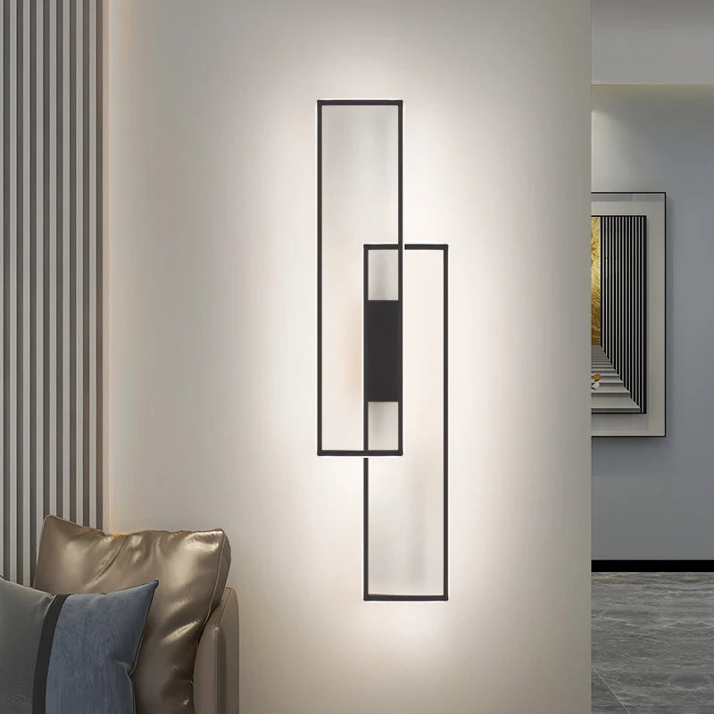 applique murale led minimaliste et moderne éclairage créatif - vue 4 sur 22