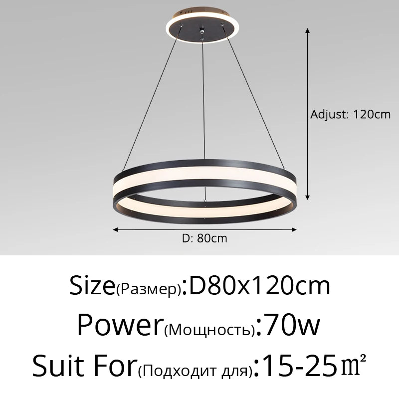 lustre minimaliste moderne italien pour une ambiance luxueuse