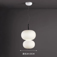 suspension scandinave grande boule de verre pour salon