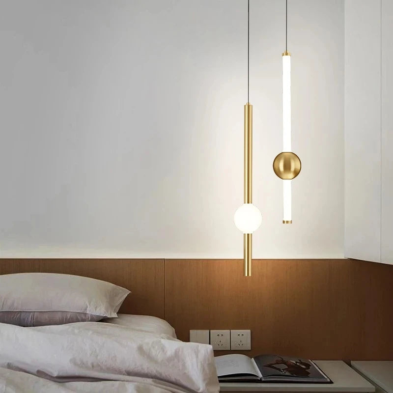 suspension led moderne pour éclairage intérieur créatif
