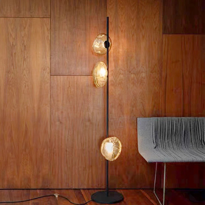 Lampadaire design LED en verre - vue 6 sur 21