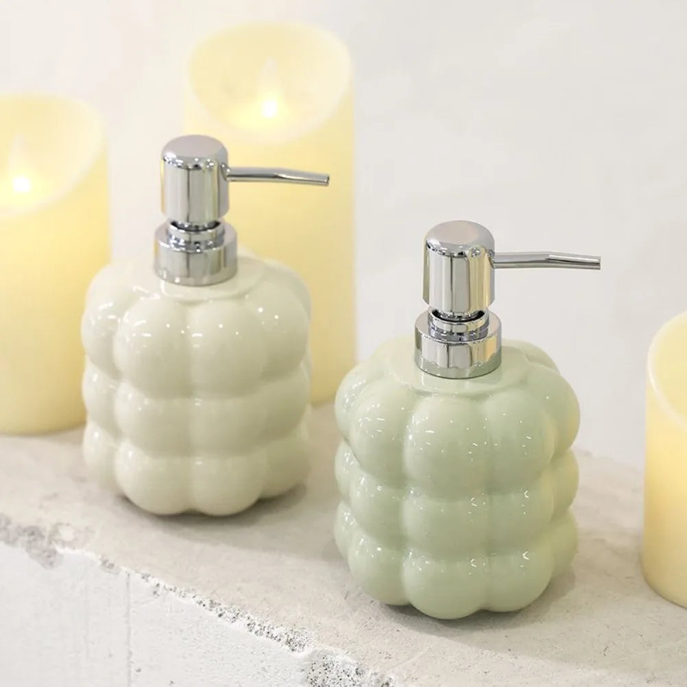 distributeurs de savon en céramique pour salle de bain - vue 4 sur 9