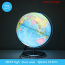 globe terrestre lumineux éducatif carte du monde décoratif