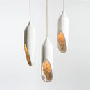 Janpanese Wabi Sabi suspension moderne créative plâtre suspension lampe Foyer cuisine chambre chevet abstrait blanc lustre