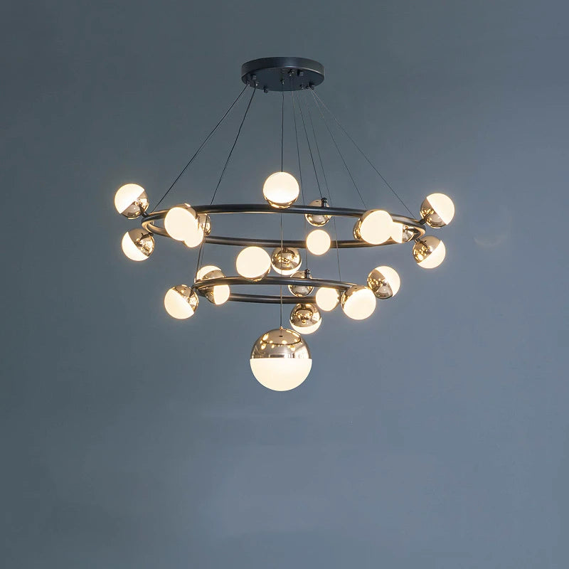 suspension led design moderne cordon réglable 	 créative