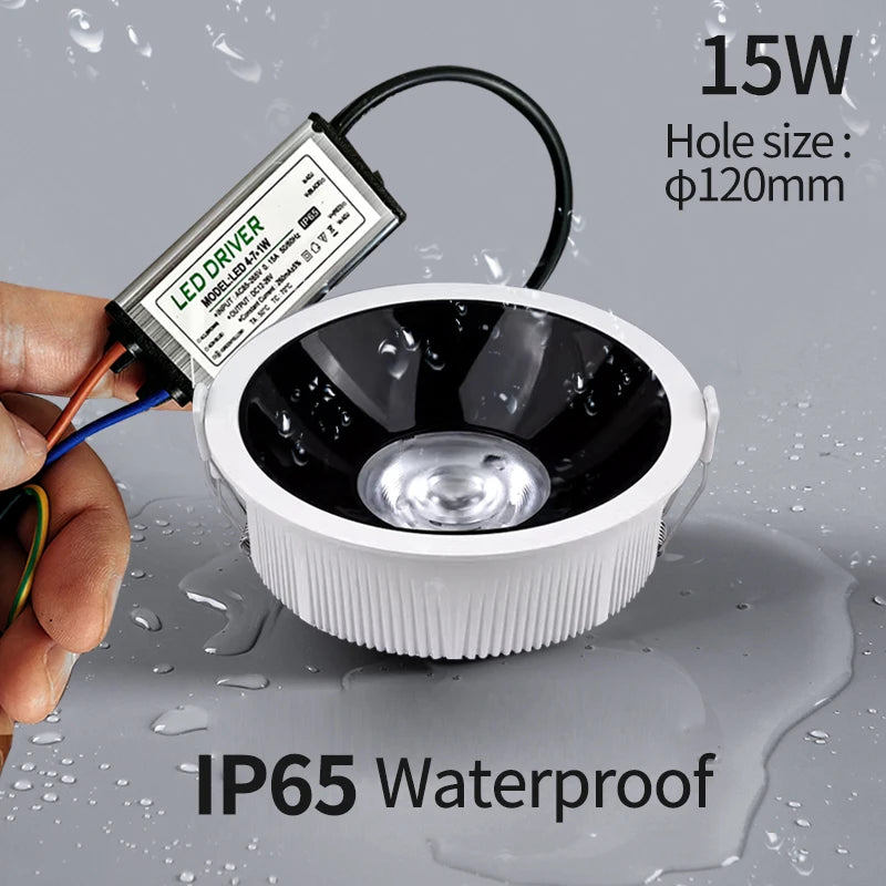spot led étanche résistant à l'humidité et au brouillard