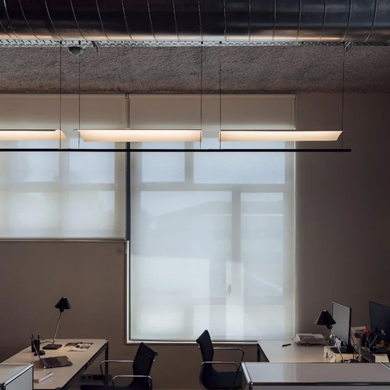 lustre minimaliste scandinave en tuiles pour bureau