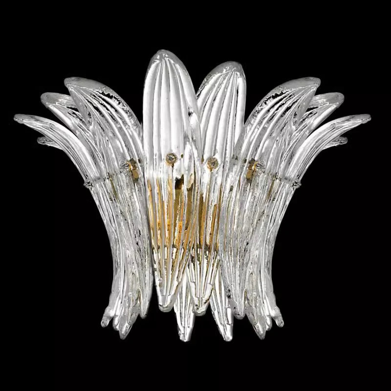 AiPaiTe français Vintage Murano verre LED lustre pour salon escalier Villa hôtel hall en forme de palmier lustre en verre - vue 5 sur 11