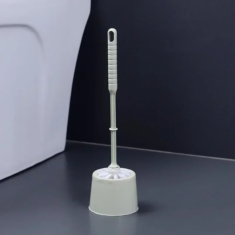 brosse de toilette luxe avec long manche pour nettoyage efficace