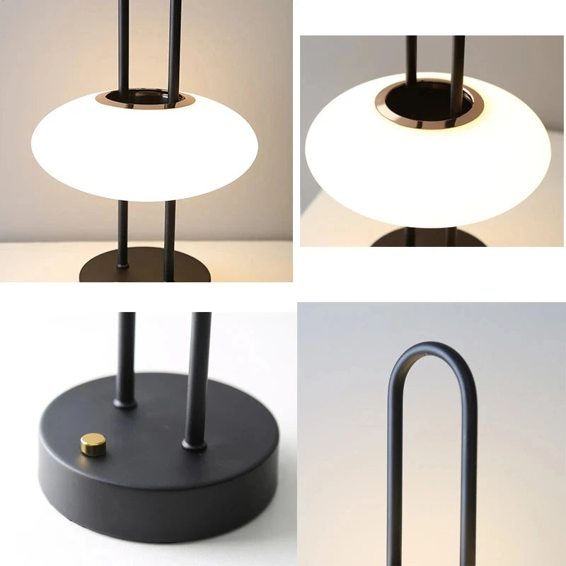 Lampe Led Portable avec cadre métallique Rechargeable - vue 6 sur 7