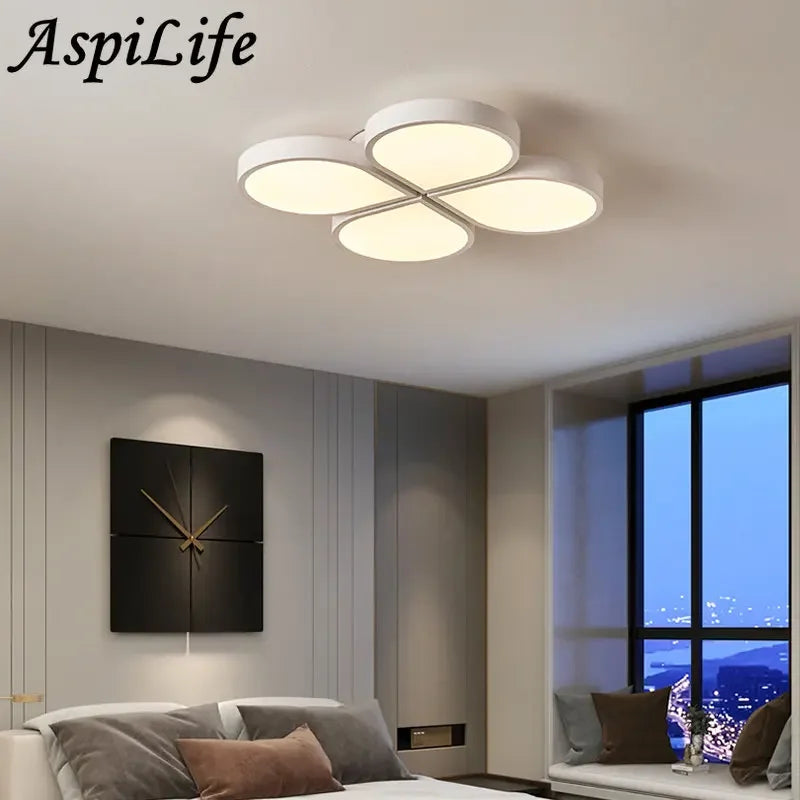 lustre plafond led intérieur ultra lumineux salon chambre enfants - vue 6 sur 10