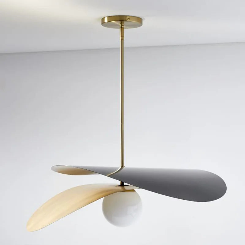 suspension nordique créative en fer décorative de luxe - vue 4 sur 6