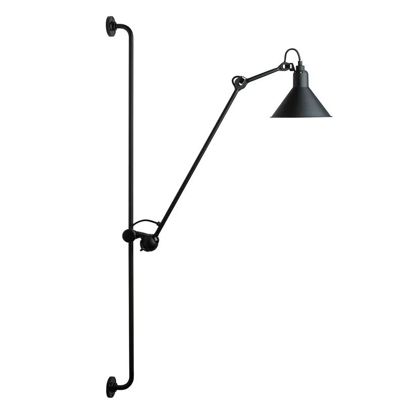 Applique murale LED Vintage rotative en métal - vue 4 sur 9