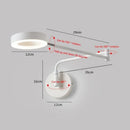 Applique murale pliante LED bois télescopique
