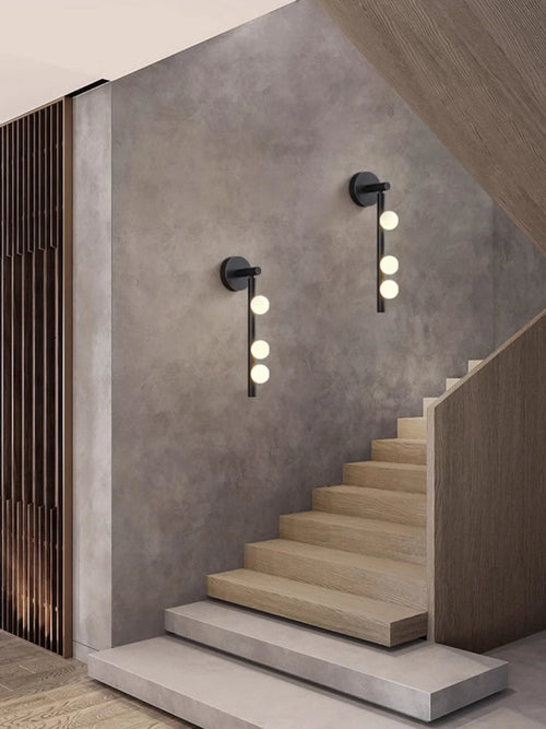 lampe de chevet en cuivre style industriel moderne