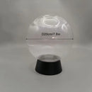 lampadaire extérieur globe noir pour éclairage de jardin et terrasse