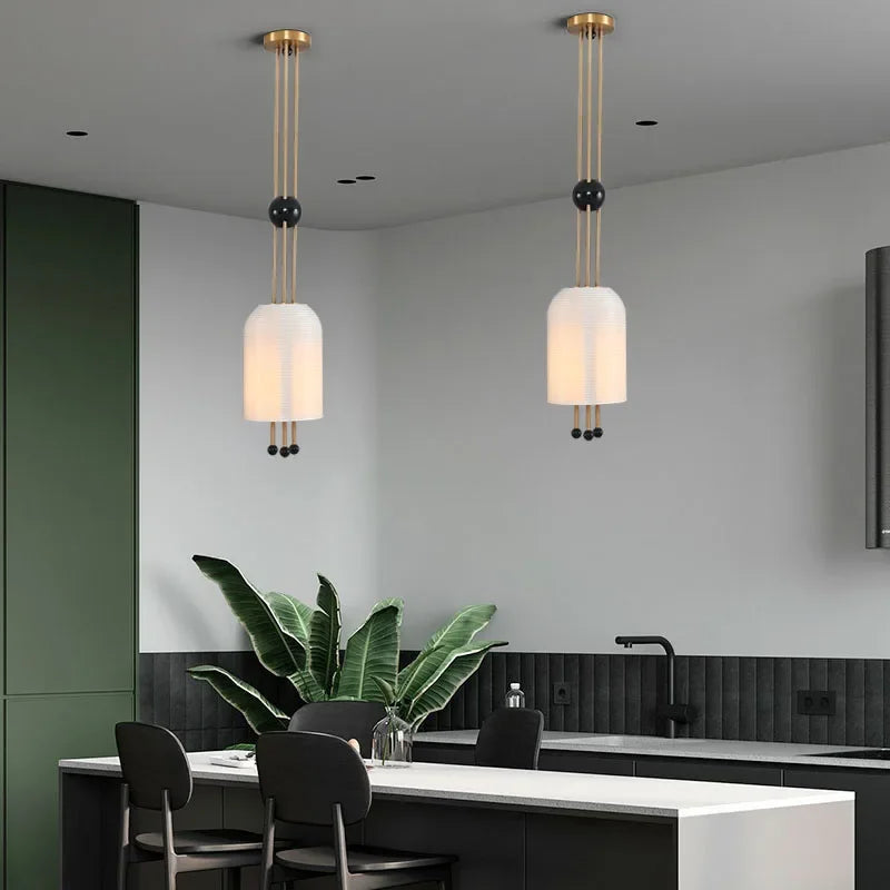 Lustre wabi-sabi led pour décoration de la maison