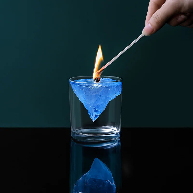 bougie parfumée flottante mont fuji pour aromathérapie et décoration - vue 11 sur 11
