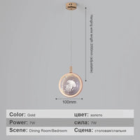 suspension en cristal de luxe pour décoration moderne