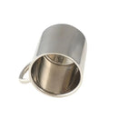 Mug inox double paroi avec anse incassable