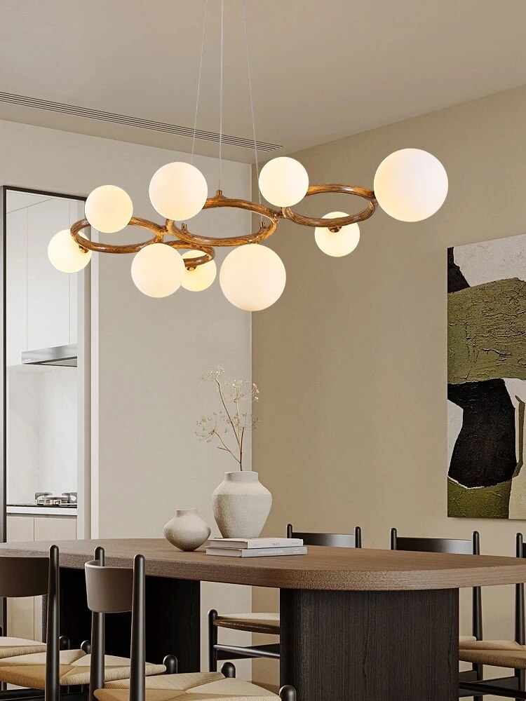 Lustres haricots magiques loft déco - vue 2 sur 9