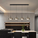 lustre décoratif pour intérieur avec lampes suspendues