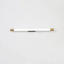 applique murale nordique led long miroir rond décoration villa