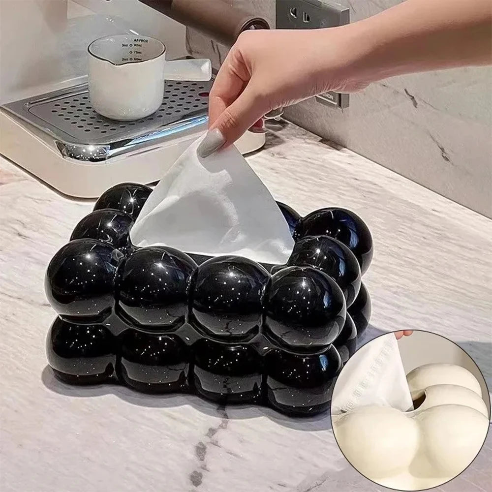 boîte à mouchoirs nuage pour décoration et rangement - vue 5 sur 8