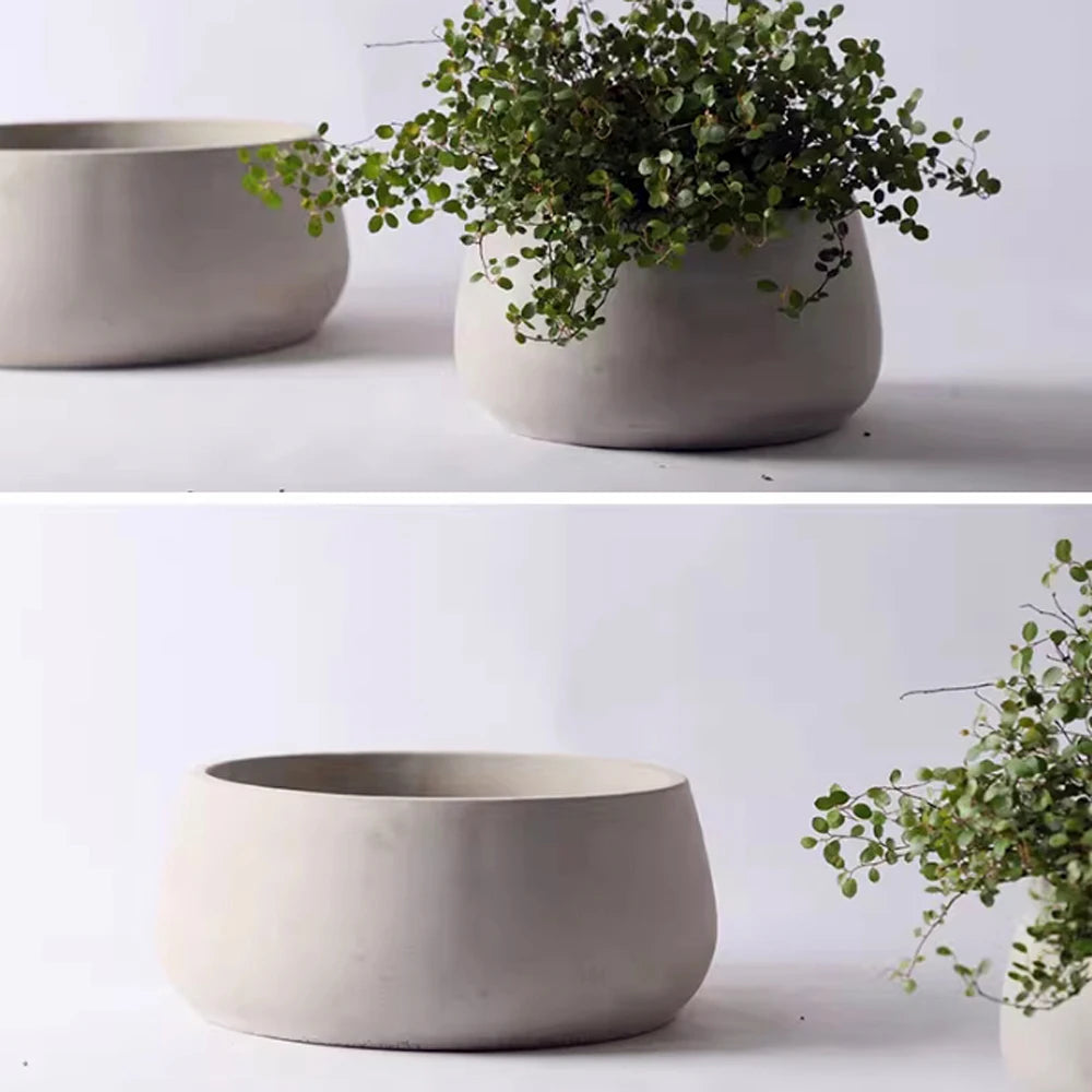 moule en silicone pour pot de fleurs style nordique moderne