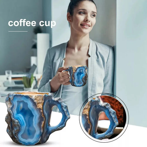 Mug café relief élégant style américain tasse design