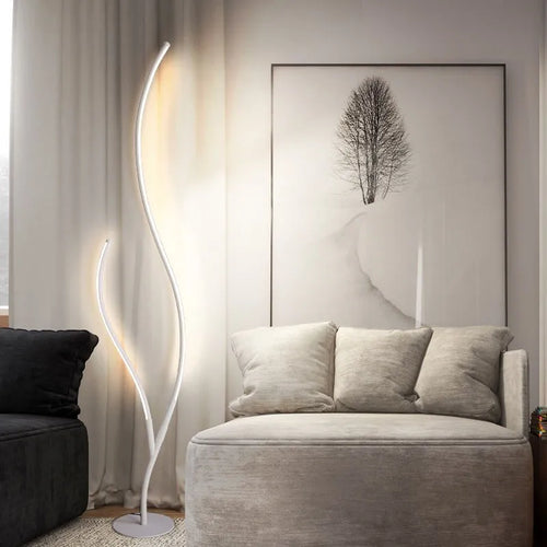 Lampes de sol en forme d'arbre