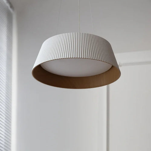 Suspension LED au plafond en Grain de bois
