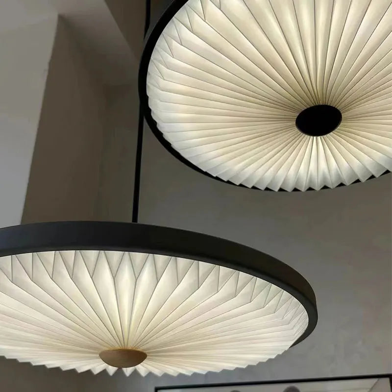 Lustre barre led suspension noir blanc - vue 7 sur 8