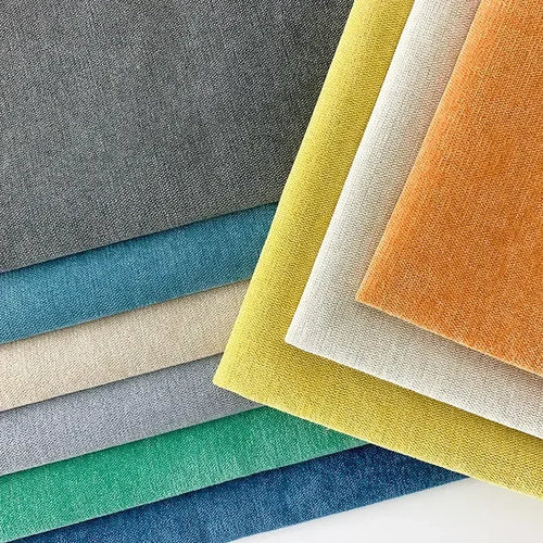 Tissu chenille épais pour ameublement doux et résistant