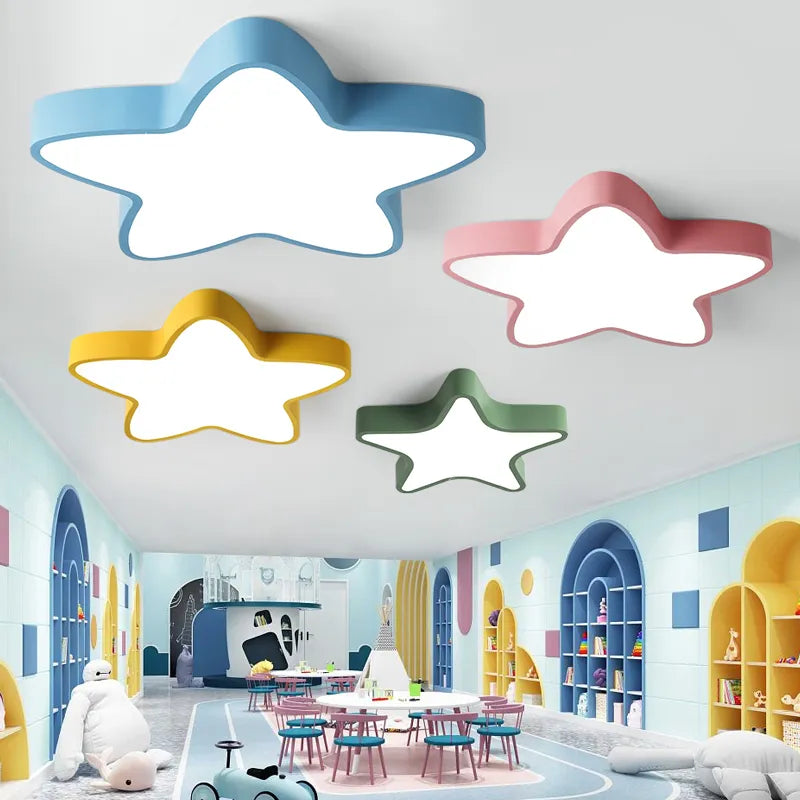 plafonnier lumière simple moderne créative animé classe magasin jouets animalerie - vue 3 sur 12