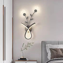 applique murale led acrylique fleur déco