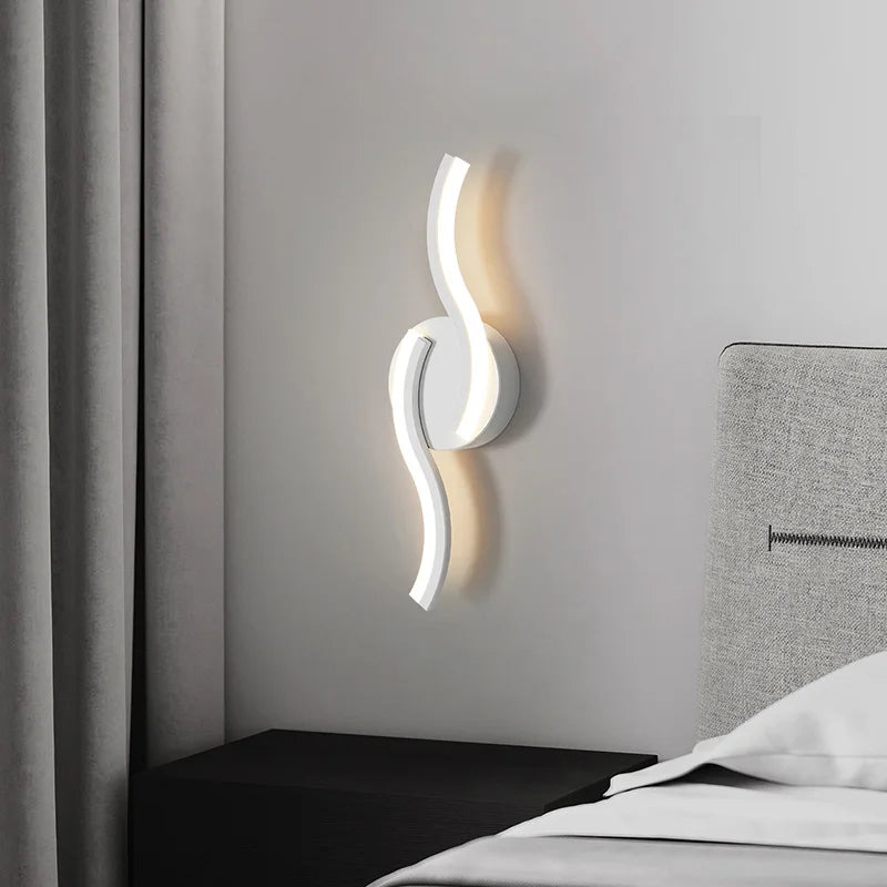 applique murale led blanche à différentes formes ludiques - vue 3 sur 16