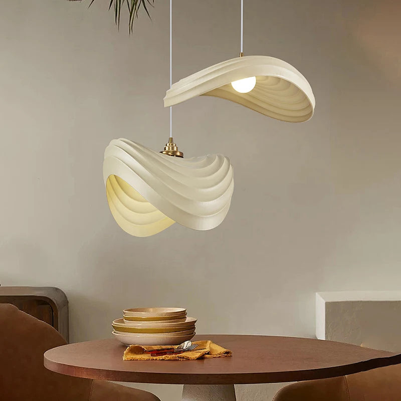 lustre style wabi sabi nordique led pour décoration maison