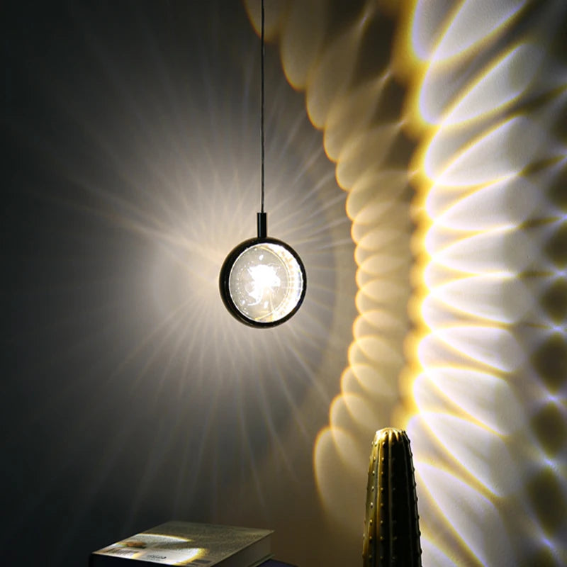 suspension en cristal de luxe pour décoration moderne - vue 5 sur 10