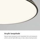Lampe plafonnier lumière LED rotatif cuivre