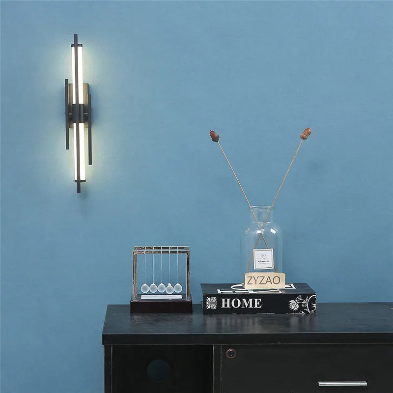 applique murale led design nordique simples pour intérieur - vue 6 sur 8