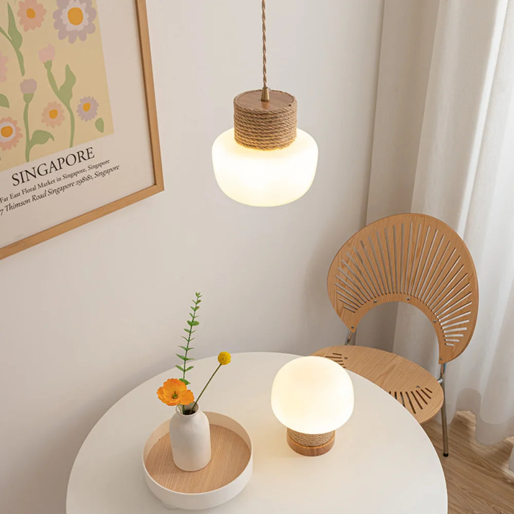 Nordique moderne suspension LED lumières pour salle à manger chambre lustre luminaires intérieur Restaurant Bar décor lampe suspendue - vue 5 sur 7