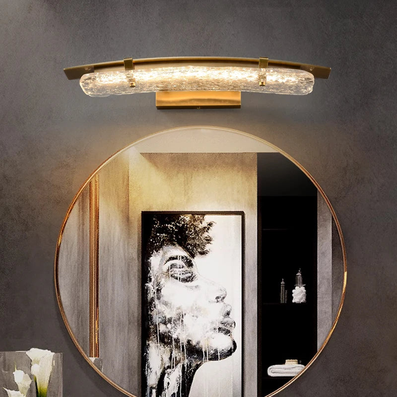 applique murale design en cuivre pour un éclairage luxueux - vue 3 sur 8