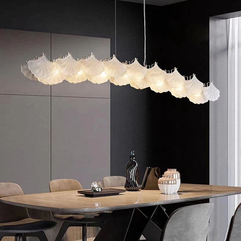 lustre rétro en verre design minimaliste pour décoration intérieure