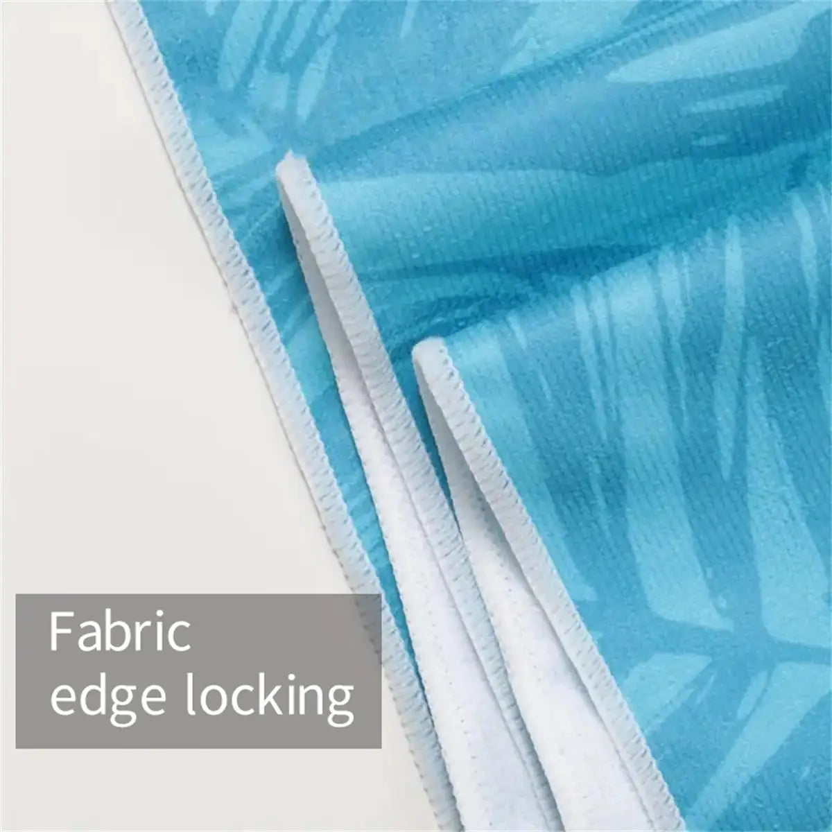 Serviette de plage motif animal séchage rapide microfibre - vue 6 sur 6
