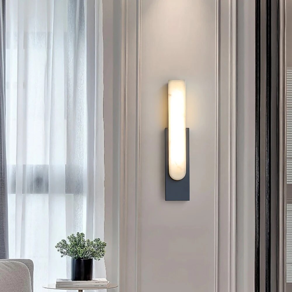 applique murale led nordique salon intérieur décoration éclairage fuxtur - vue 5 sur 10