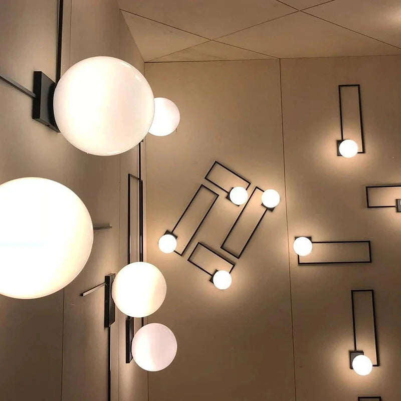 plafonnier minimaliste design nordique pour décoration moderne