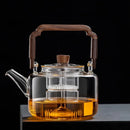 Théière verre 1300ml filtre épais style kung fu